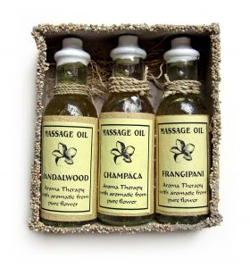 Massage Oils | Sandalwood, Champaca, Fragipani